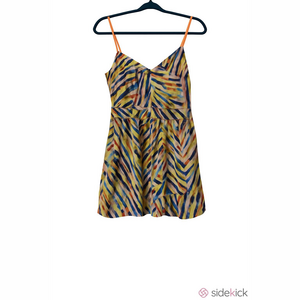 Trina Turk Colorful Patterned Mini Dress